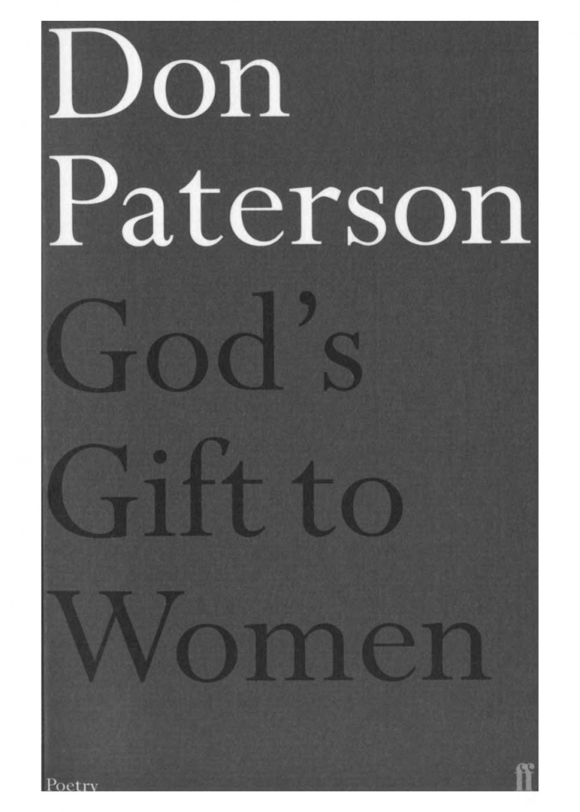 Don Paterson - Gods Gift to Women cover