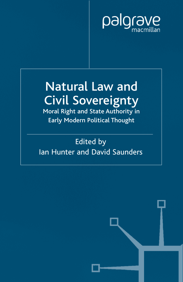 Natural Law And Civil Sovereignty cover