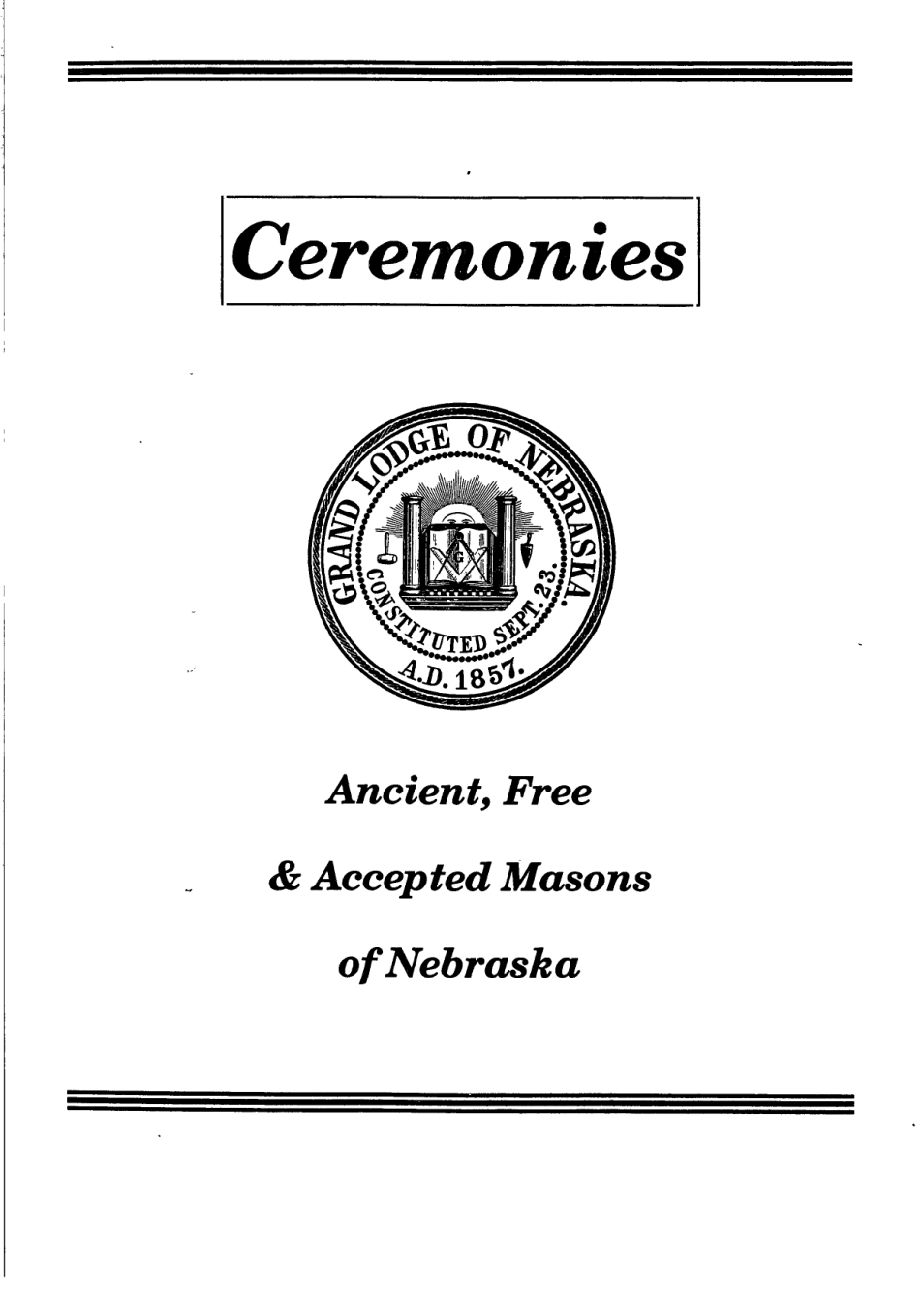ceremonies ne cover