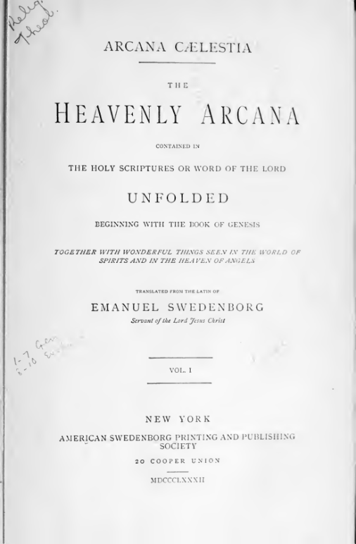 Arcana caelestia 1 cover