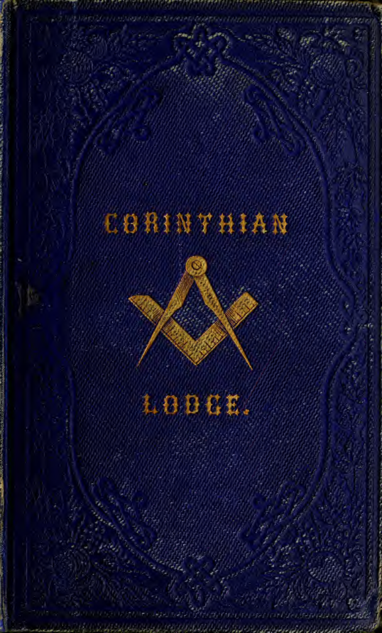 By Laws Of Corinthian Lodge - L A Surette cover