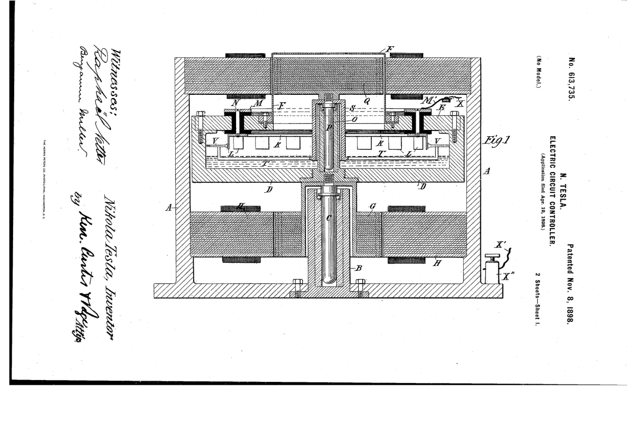 Tesla Patents - 00613735 cover