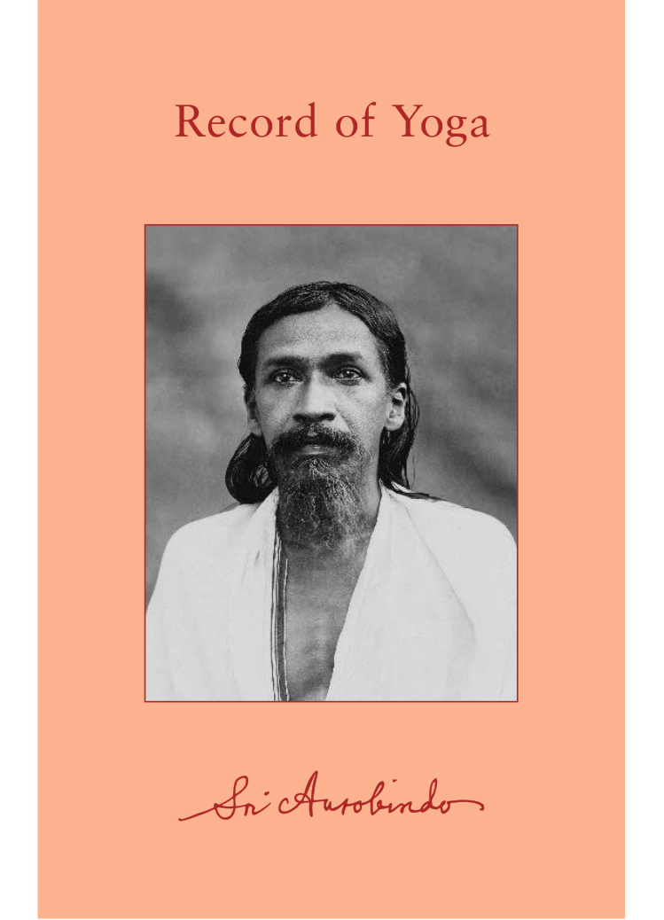 Sri Aurobindo - Records Of Yoga cover