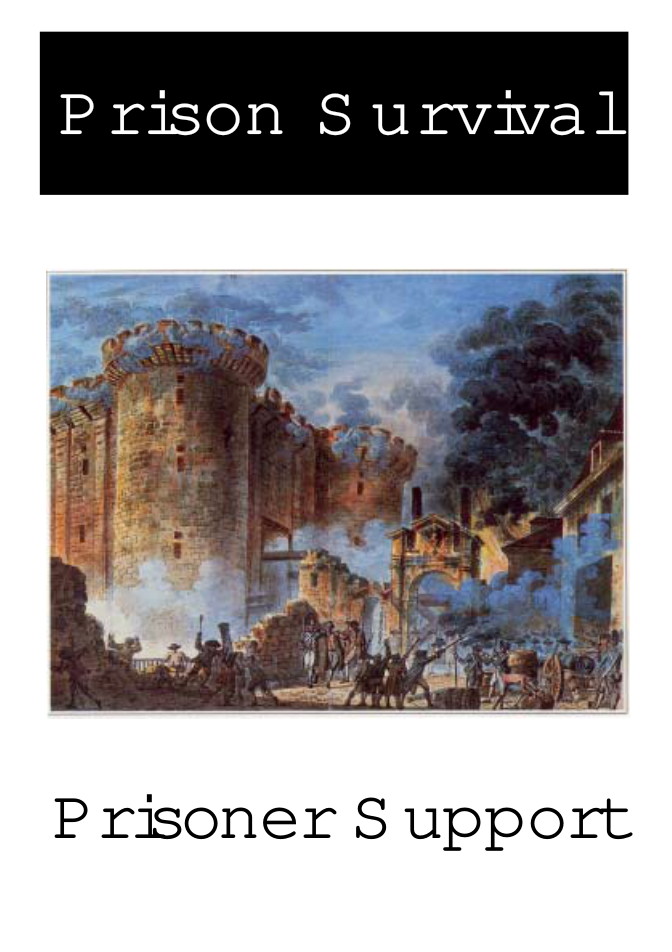 Prison Survival & Support-what to expect & do 36 pages cover