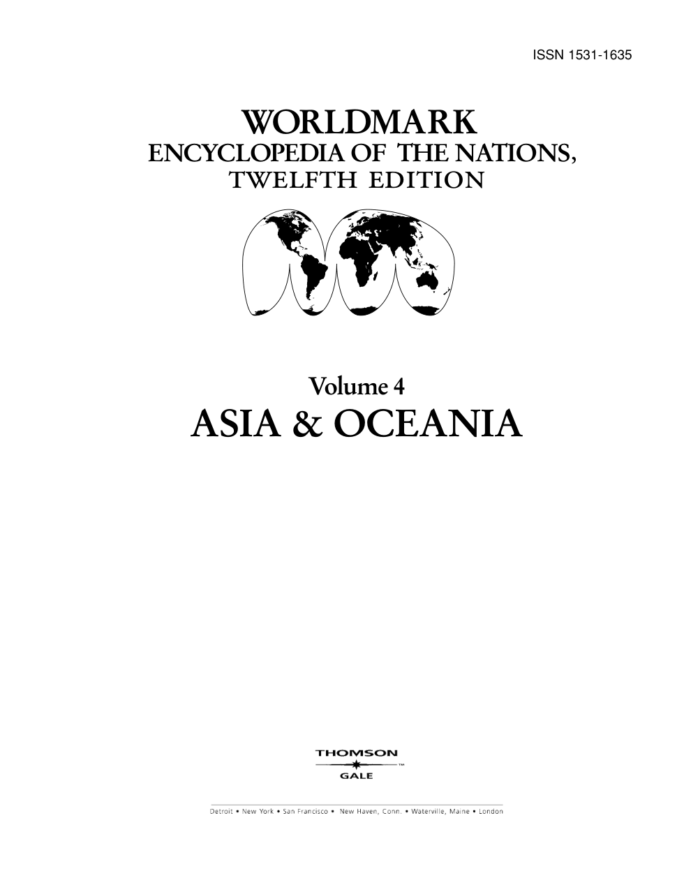 Vol 4 Asia & Oceania cover