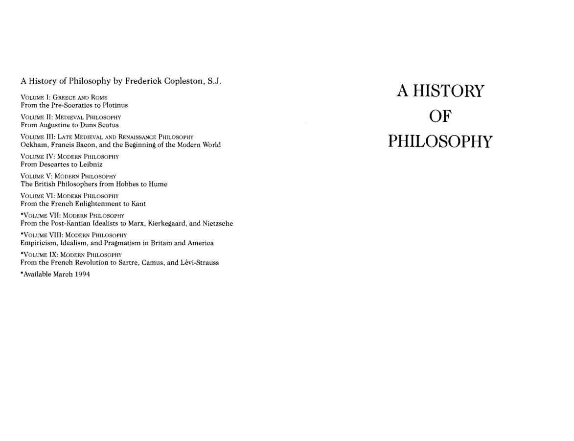 History of Philosophy 4 cover