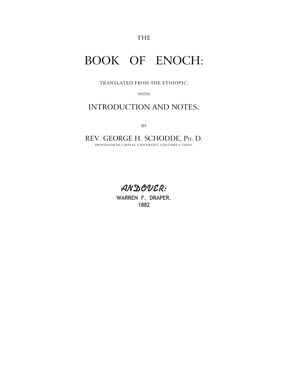 BookEnoch cover
