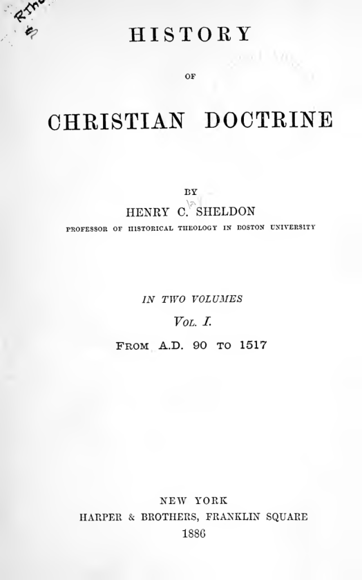 History of Christian doctrine1 cover