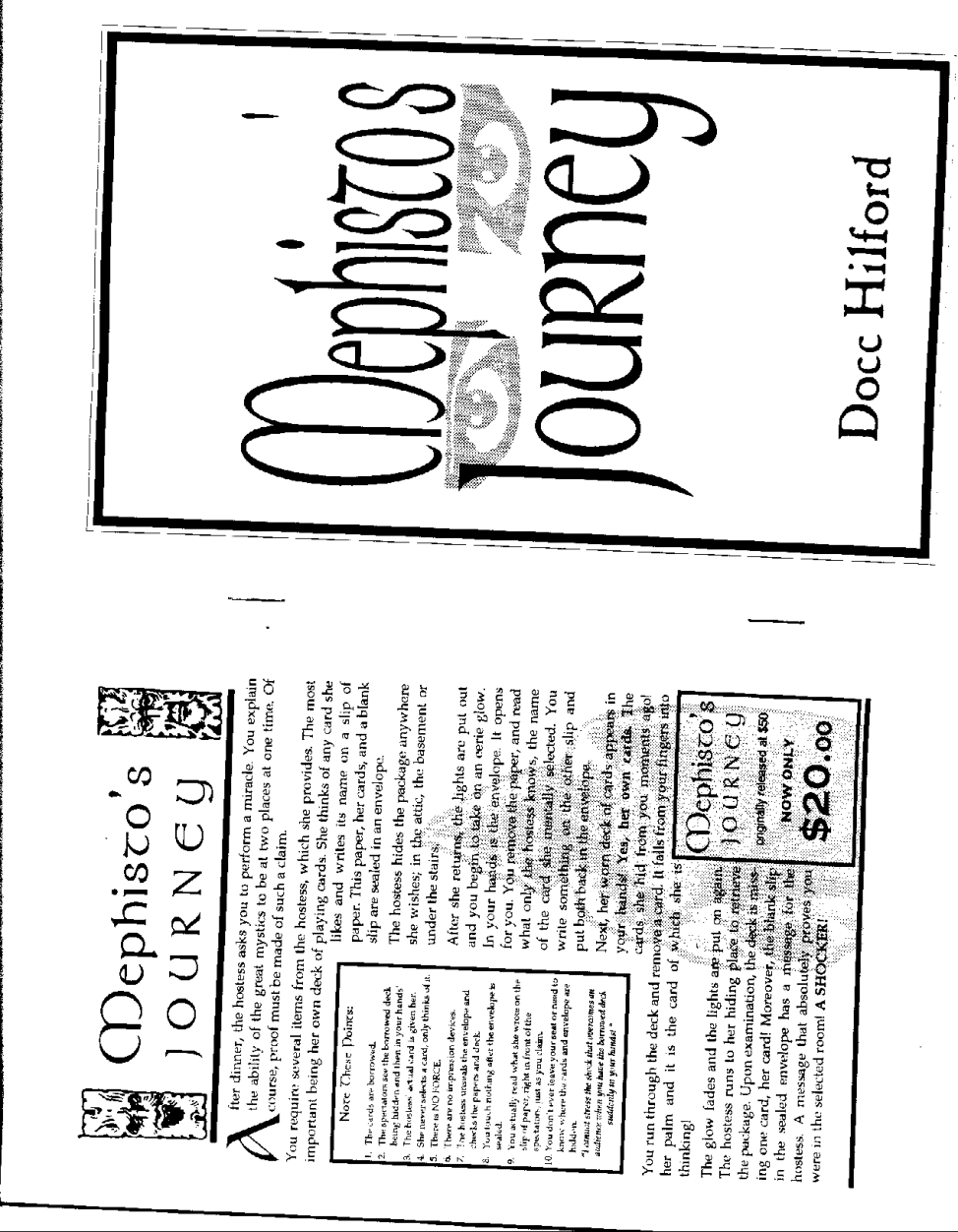 Docc Hilford - Mephisto'S Journey cover