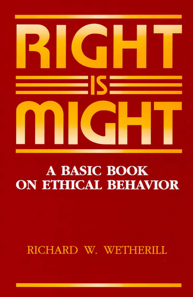 Right Is Might cover