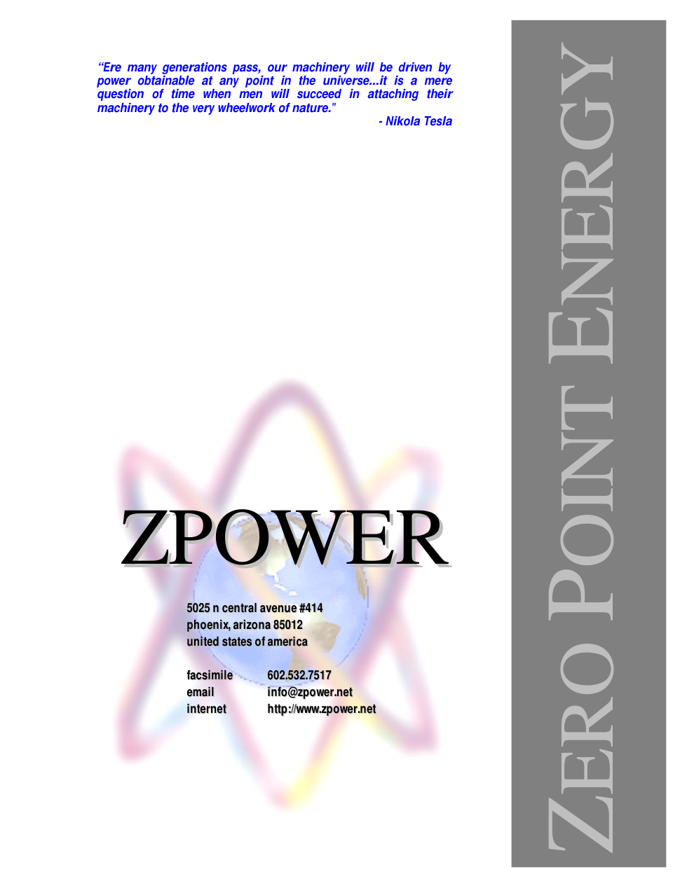 Zero-Point Energy cover