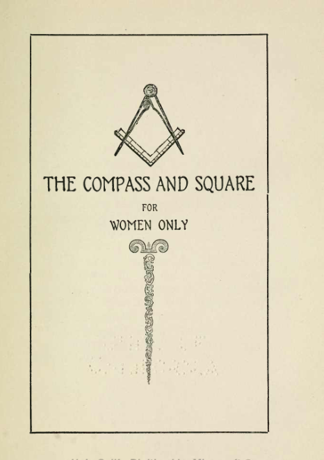 The Compass & Square For Women Only - H L M Henderson cover