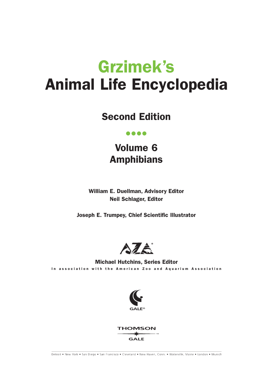 08 Vol. 6-7 - Amphibians & Reptiles [images] cover