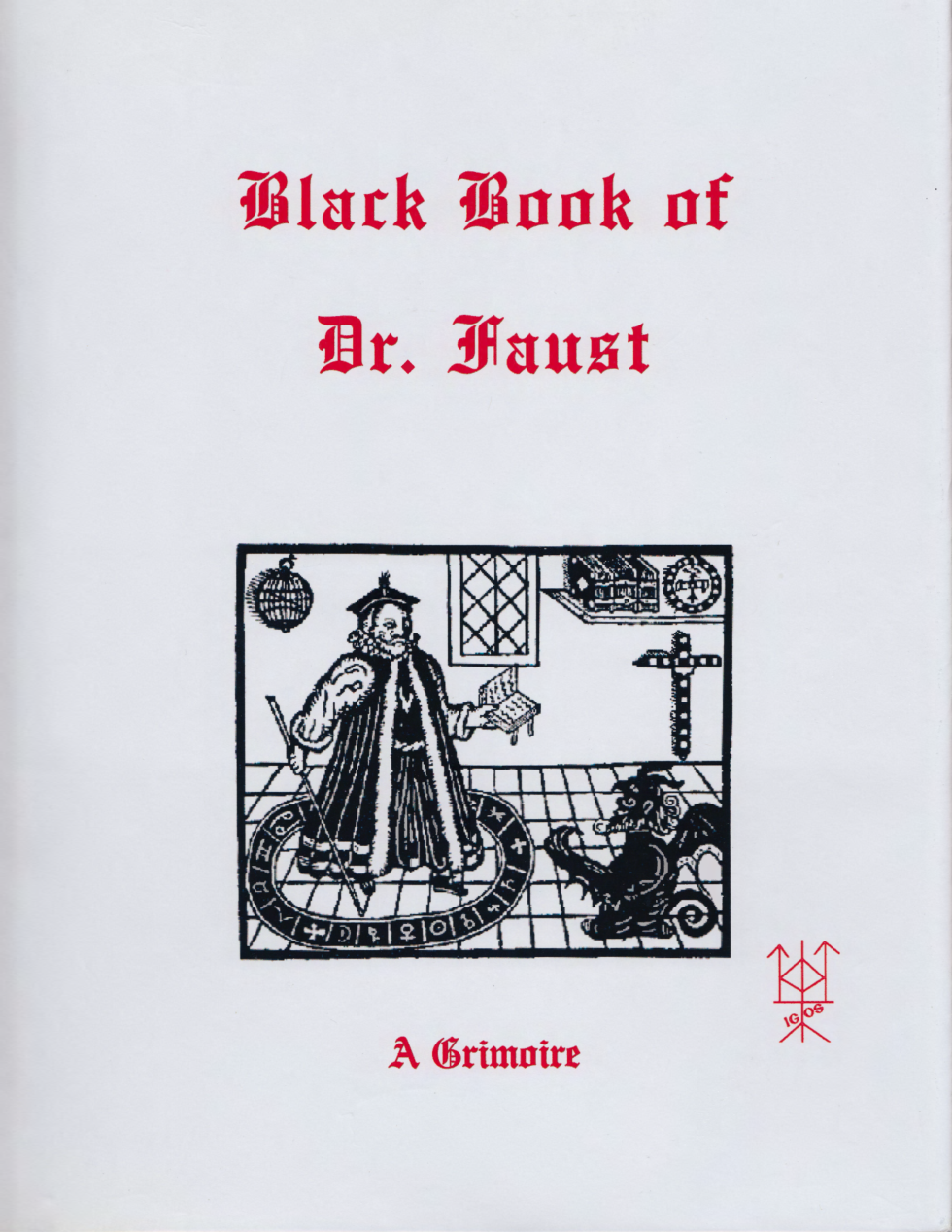 IGOS - The Black Book of Faust cover