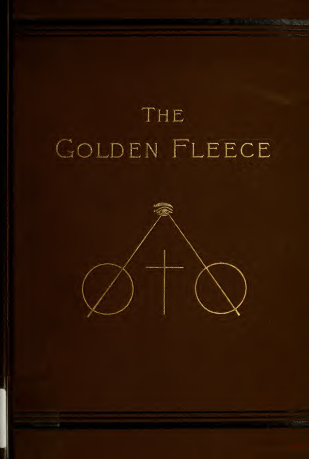 The Golden Fleece A Book Of Jewish Cabalism - T F Page cover