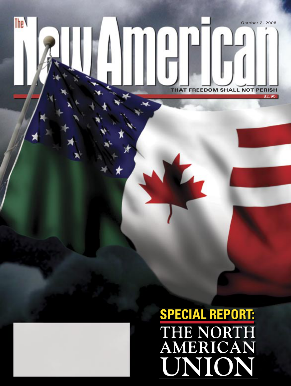 New American - North American Union cover