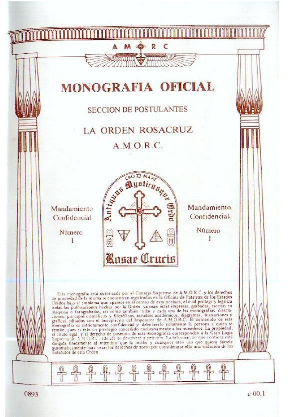AMORC - Postulantes 1 cover