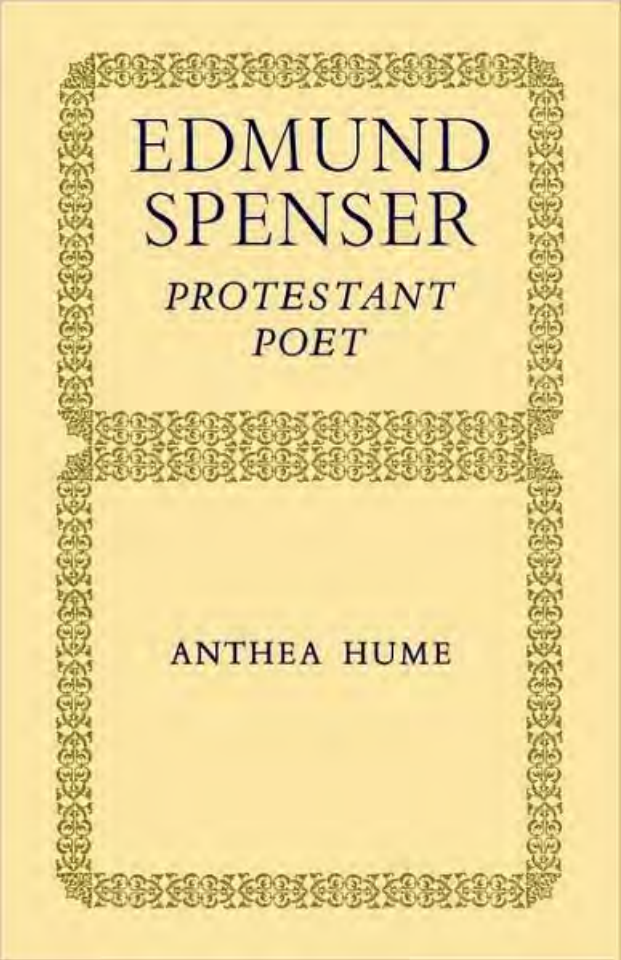 Edmund Spenser Protestant Poet cover