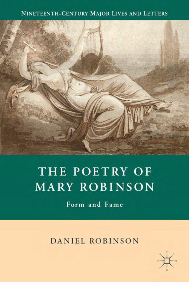 The Poetry of Mary Robinson - Form and Fame cover