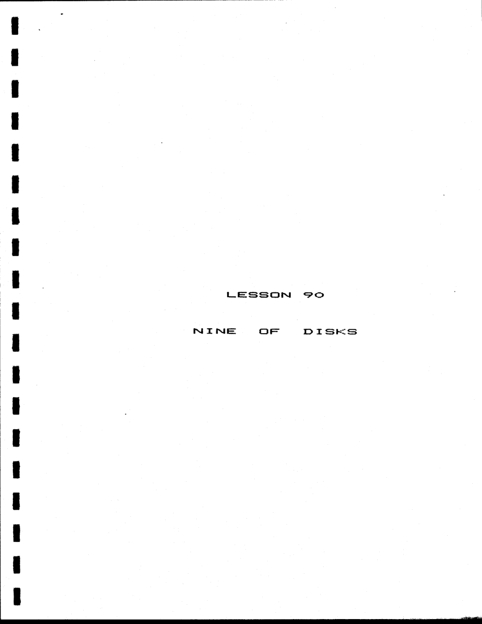 GDcorrespondencecourselessons090 cover