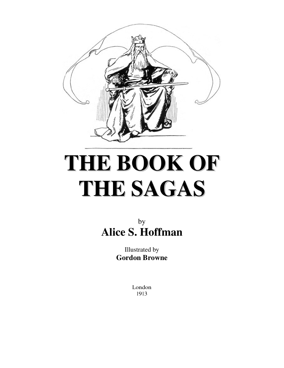 Alice Hoffman - The Book Of The Sagas cover