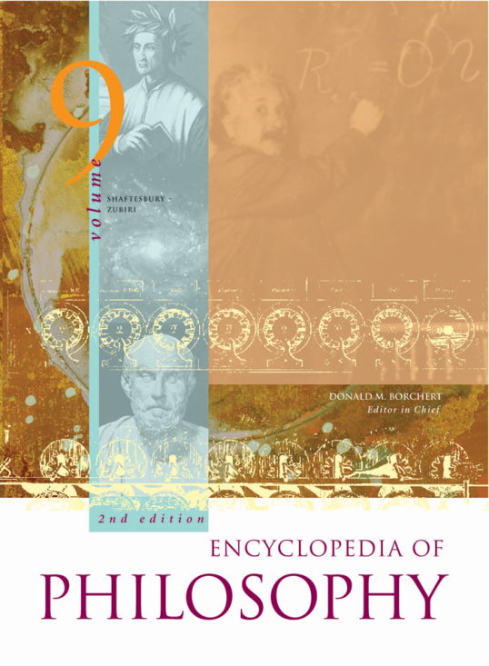 Encyclopedia of Philosophy Vol 1 (Abbagnano–Byzantine Philosophy) cover
