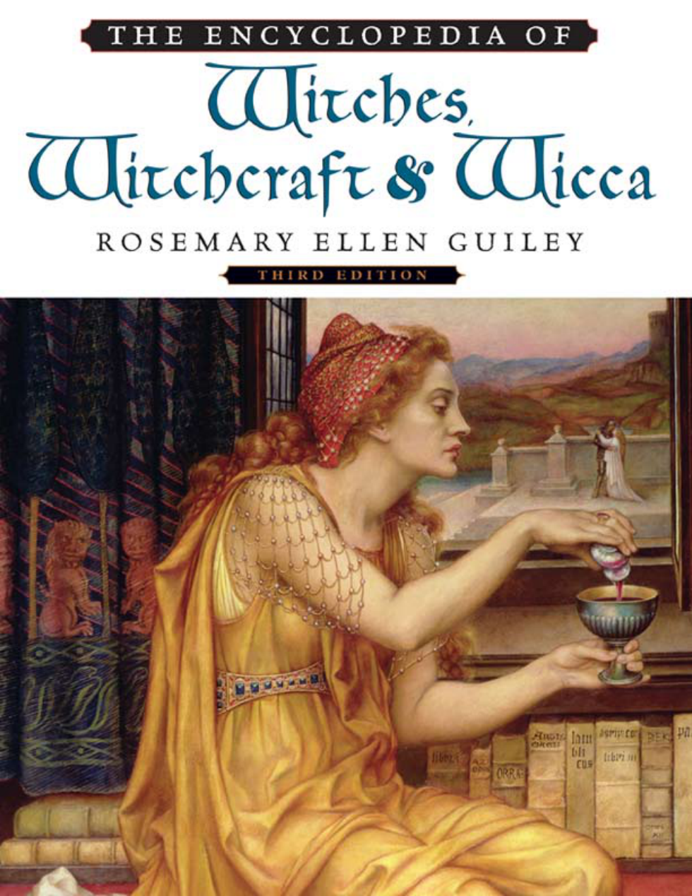 Rosemary Ellen Guiley - The Encyclopedia of Witches, Witchcraft and Wicca cover