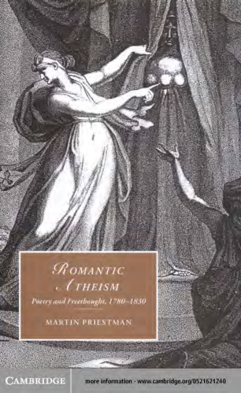 Romantic Atheism - Poetry and Freethought 1780-1830 cover