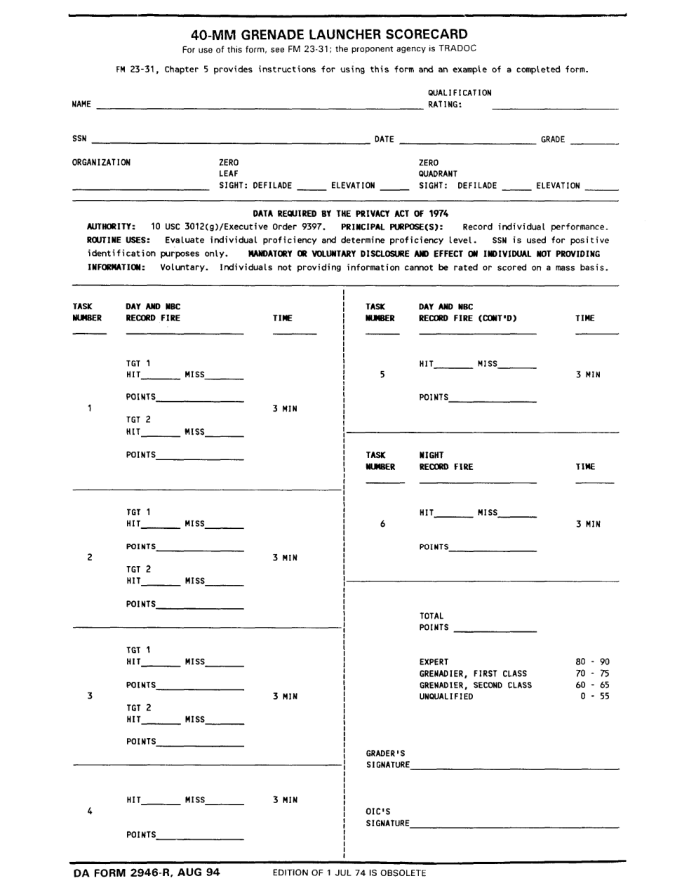 form cover