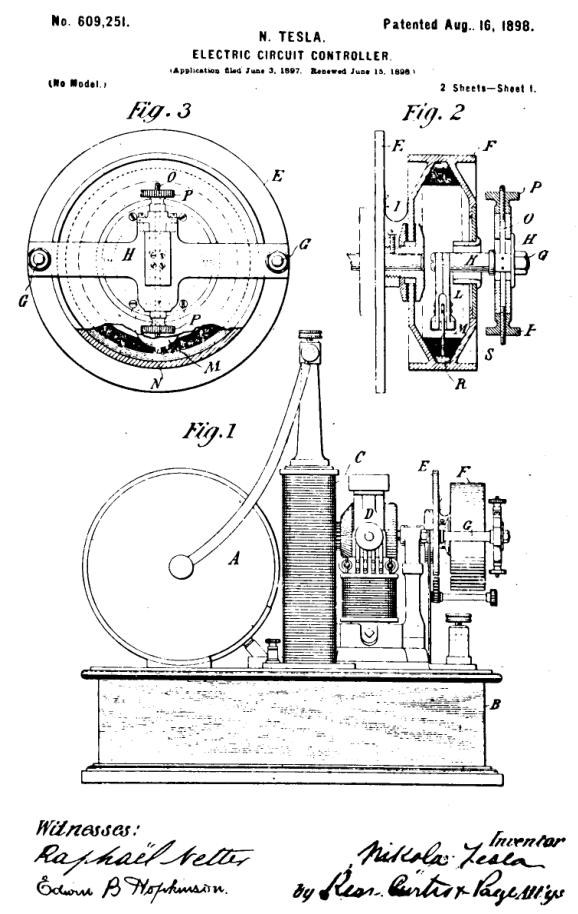 Tesla Patents - 00609251 cover