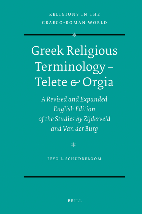 Greek Religious Terminology cover