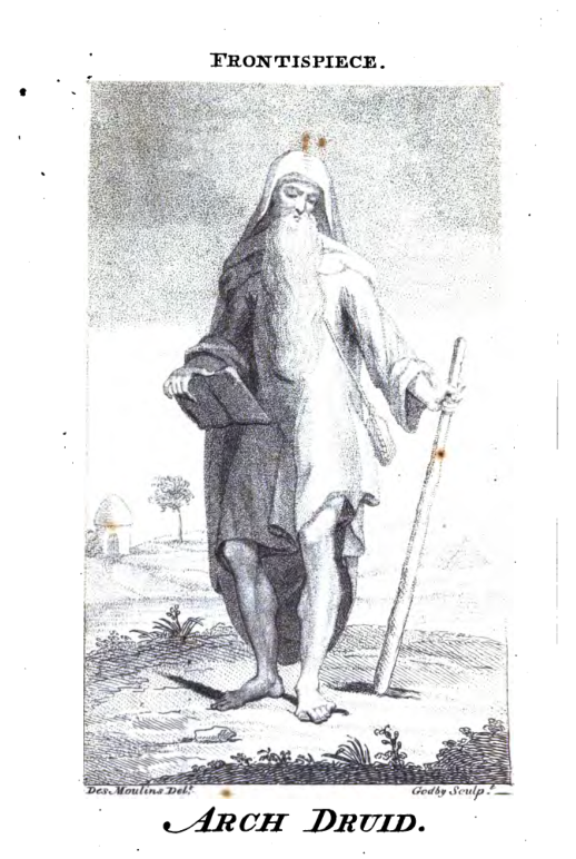 An Historical Account of the Ancient Druids - J Des Moulins cover