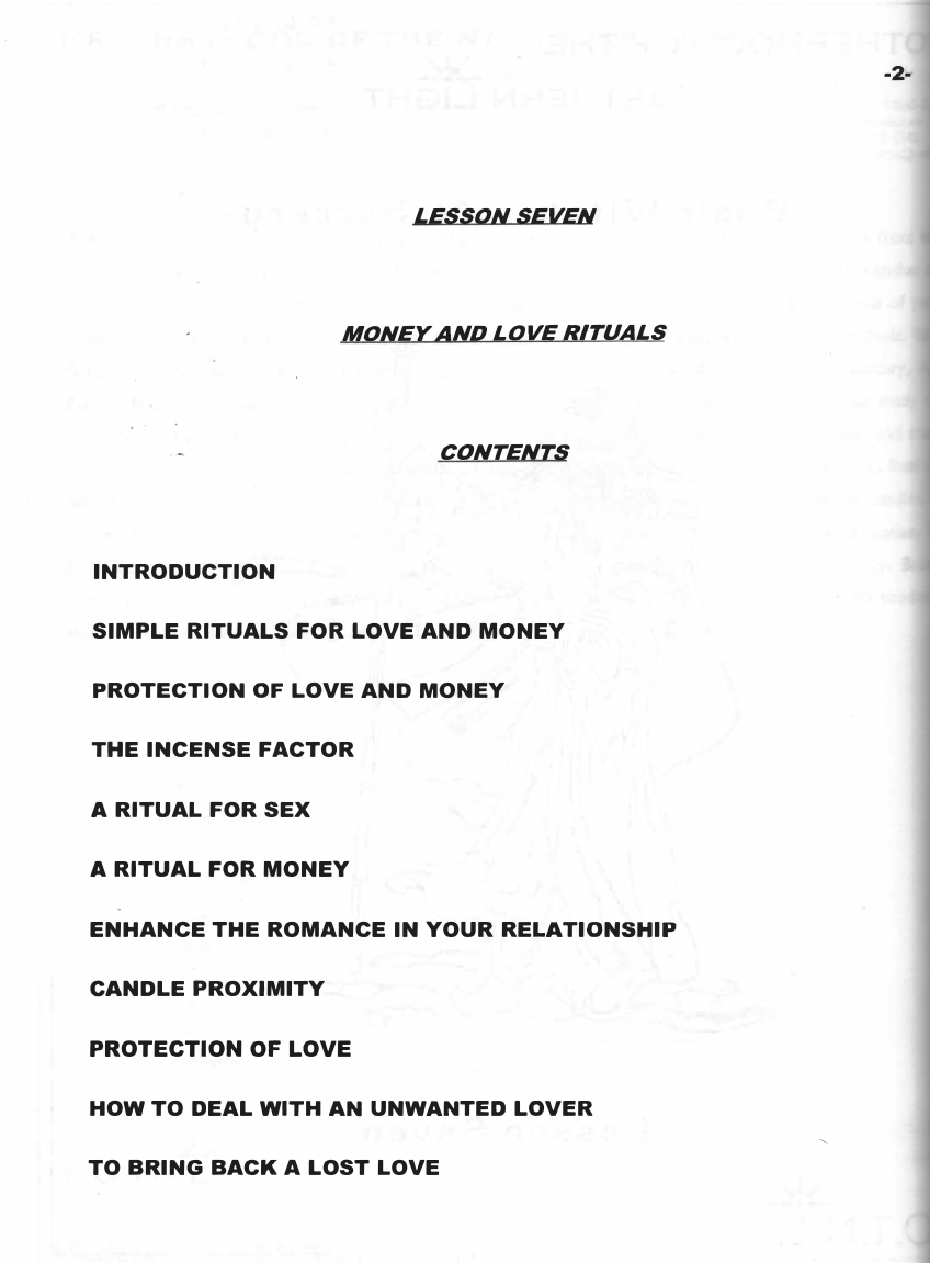IGOS Sorcery Course Lesson VII cover