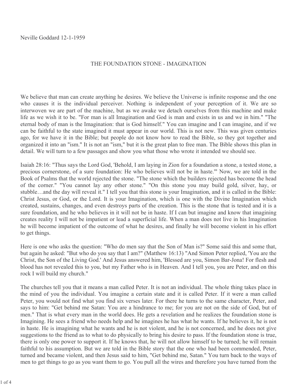 1959.12.01, The Foundation Stone Imagination cover