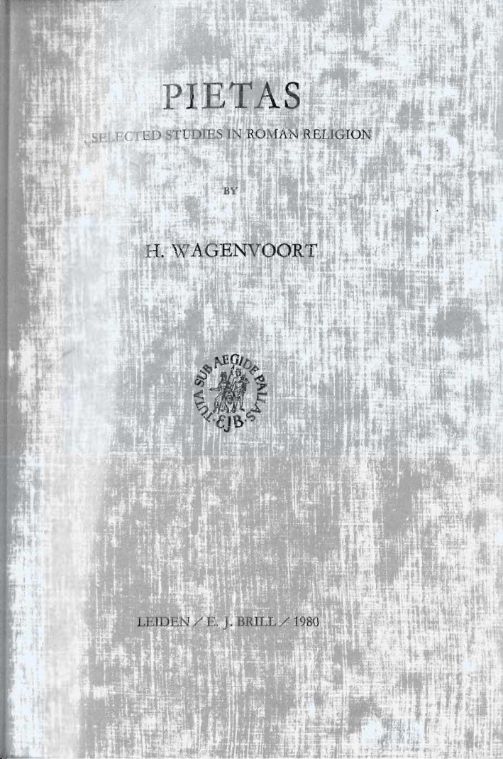 Selected Studies in Roman Religion cover