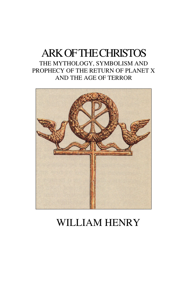 William Henry ARK OF THE CHRISTOS cover