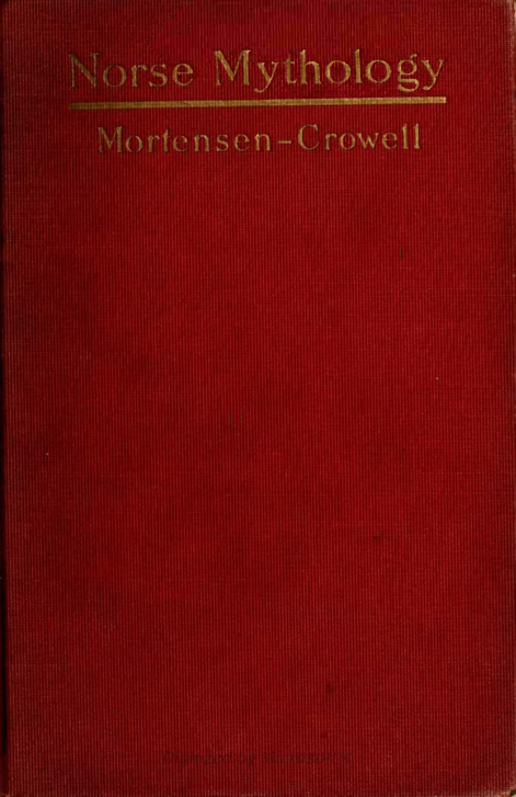 Karl Andreas Mortensen, A. Clinton Crowell - A Handbook of Norse Mythology cover