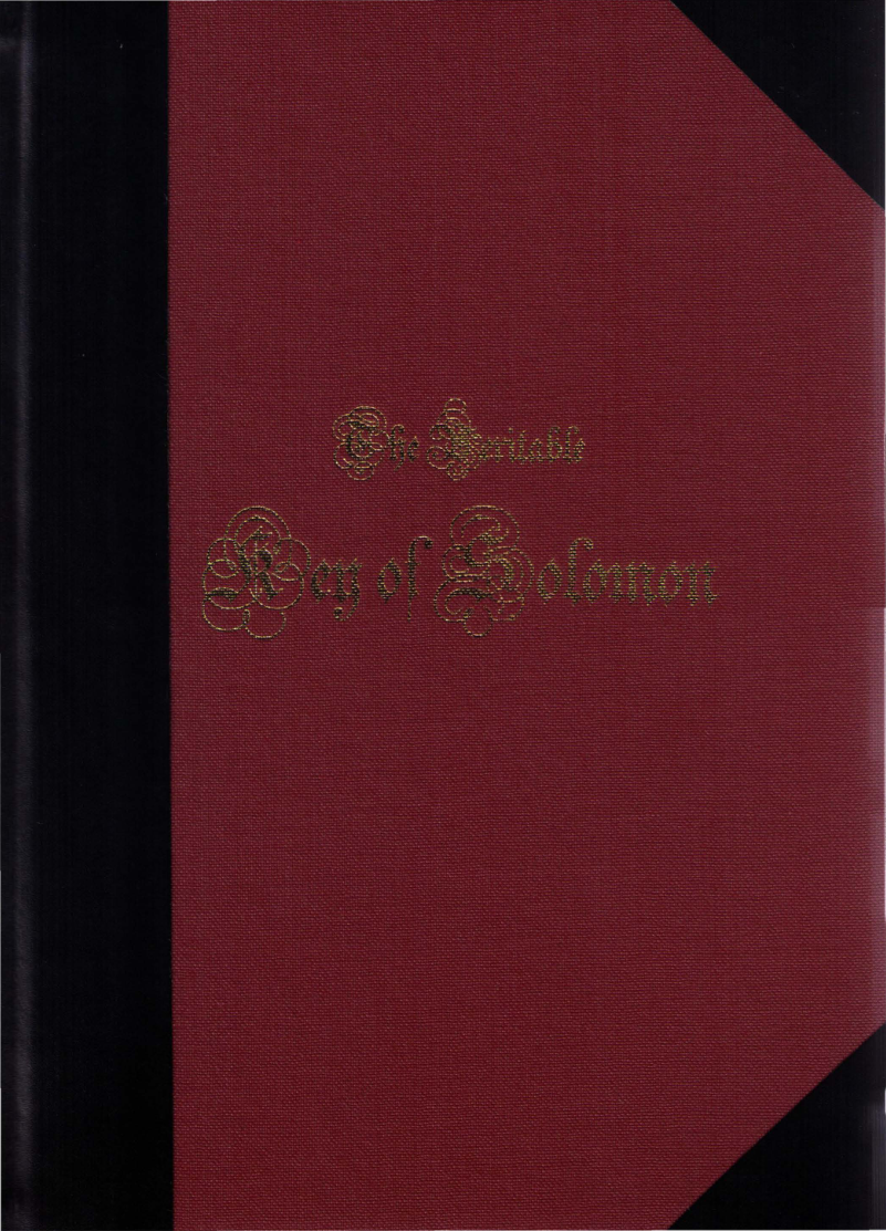Skinner S, Rankine, D - The Veritable Key of Solomon cover