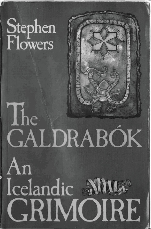 galdrabok-an icelandic grimoire cover