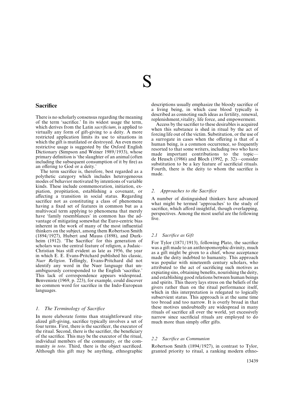 Elsevier Science International Encyclopedia of the Social & Behavioral Sciences Vol. S cover
