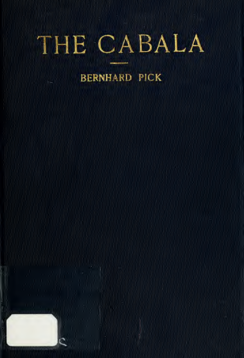 The Cabala - B Pick cover