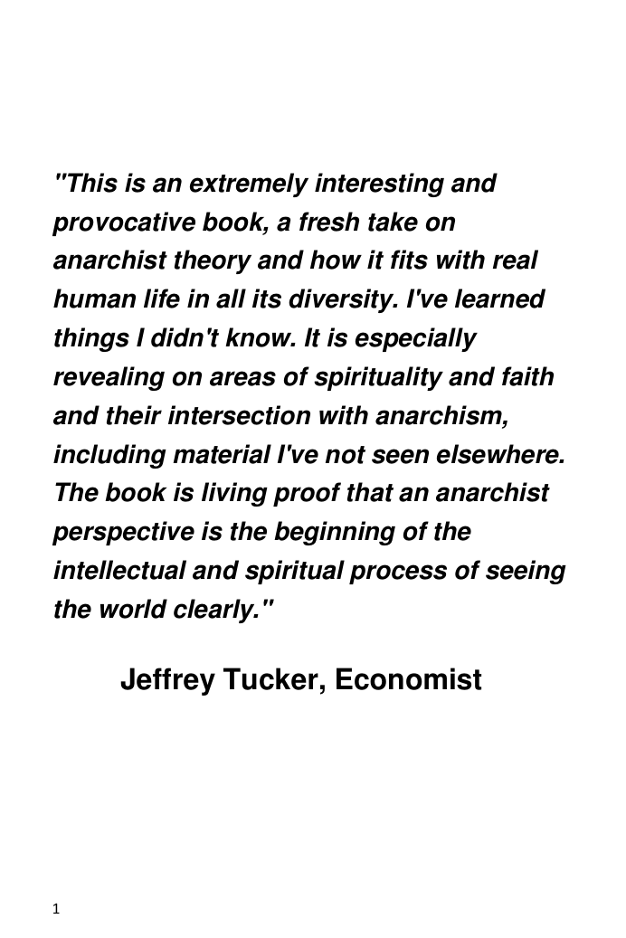 Conscious Resistance - Reflections On Anarchy & Spirituality cover