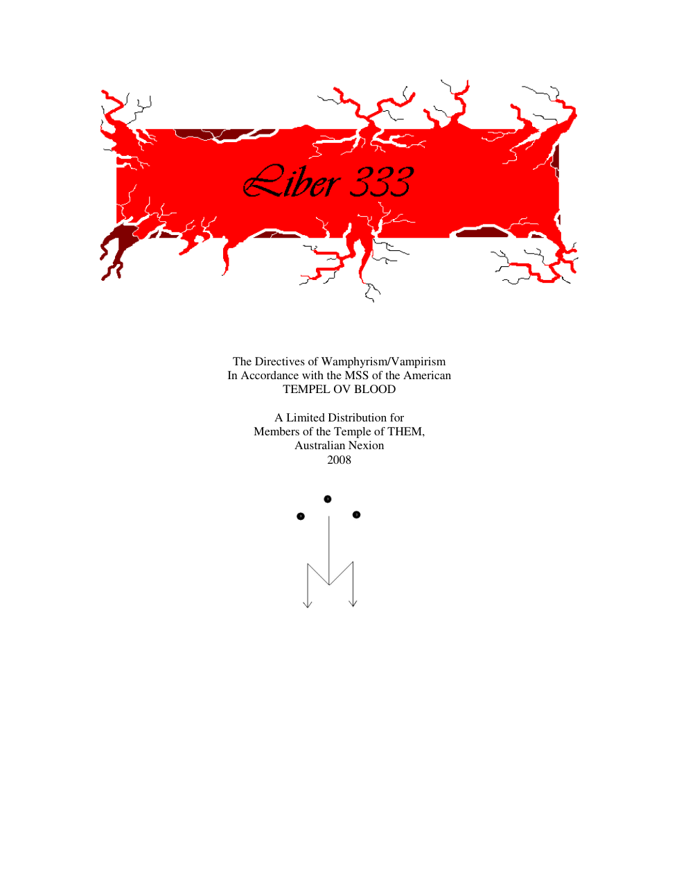 Liber 333 cover
