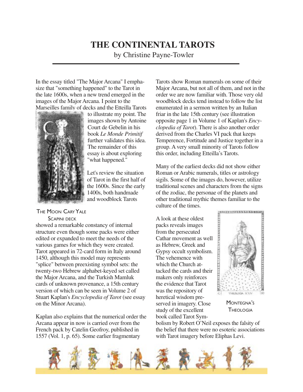 Continental Tarots cover