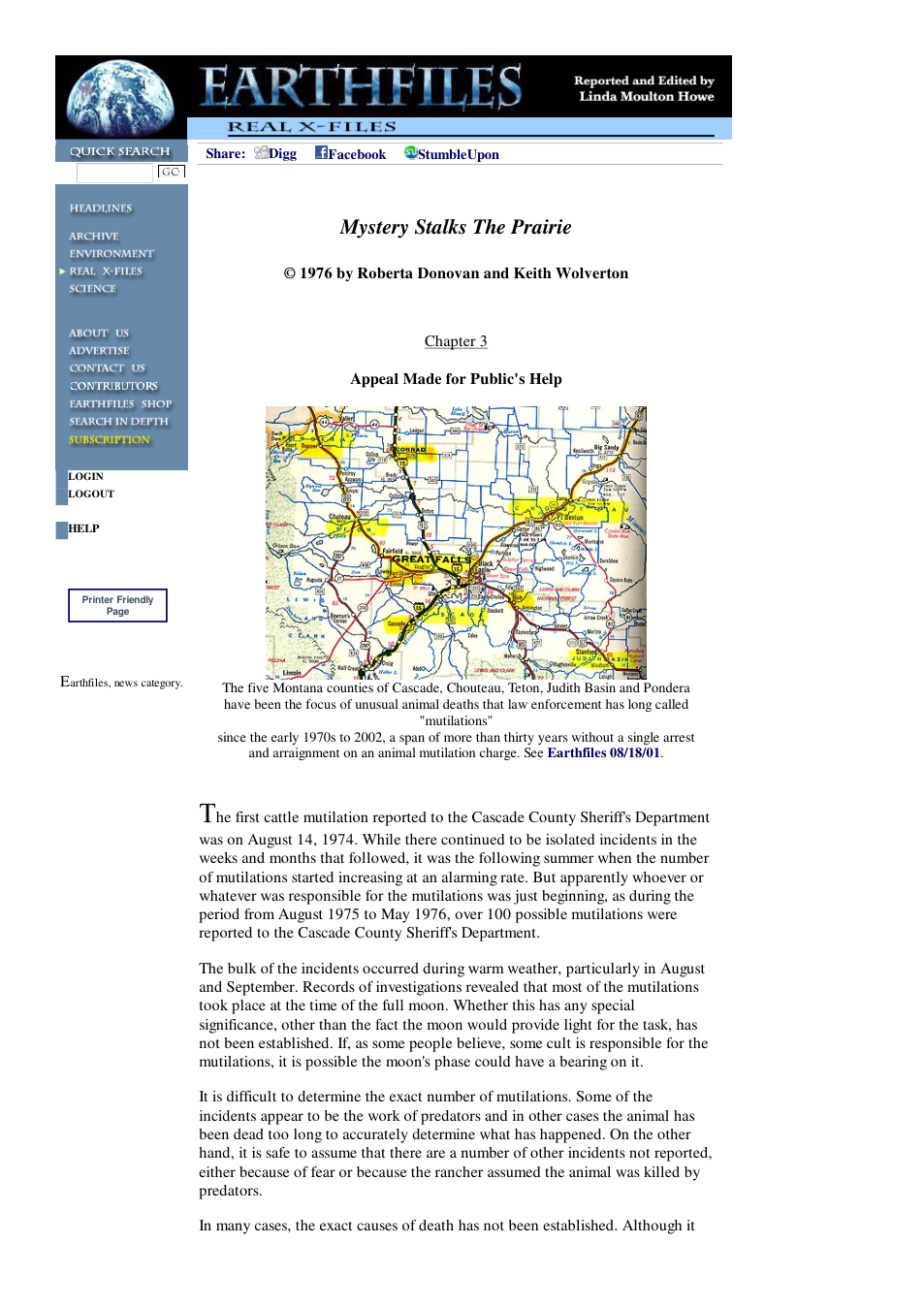 09 22 2002 Chapter 3 - Mystery Stalks The Prairie cover