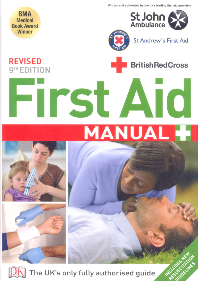 First Aid Manual cover