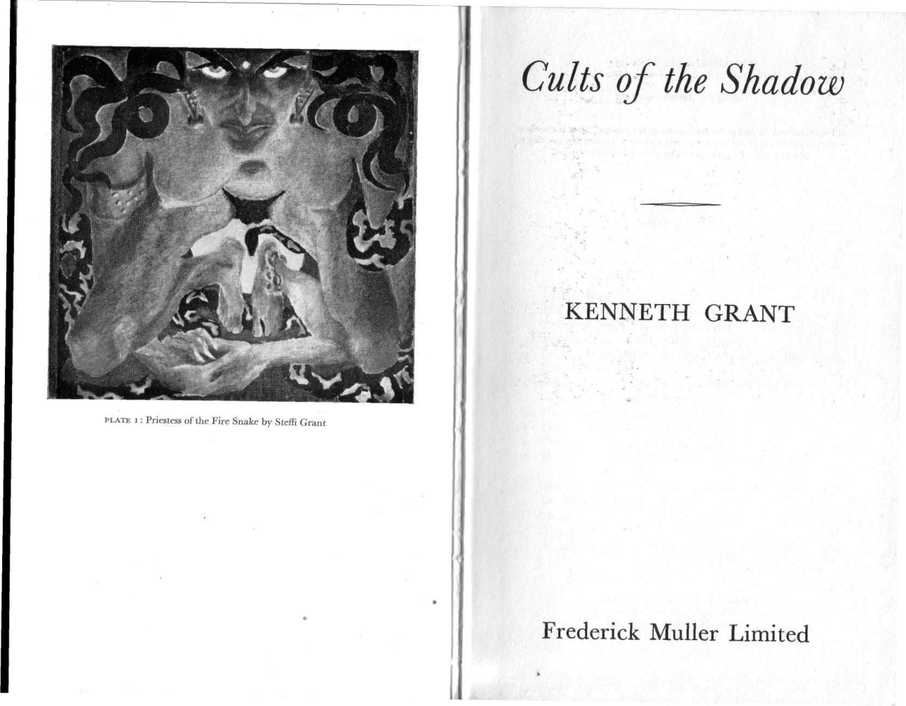 Kenneth Grant - Cults of the Shadow cover