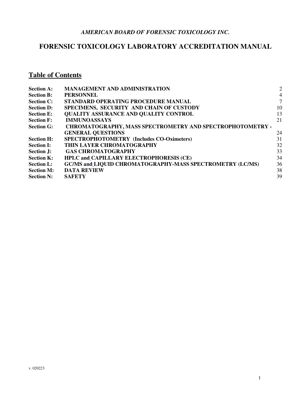 Forensic Lab Manual cover