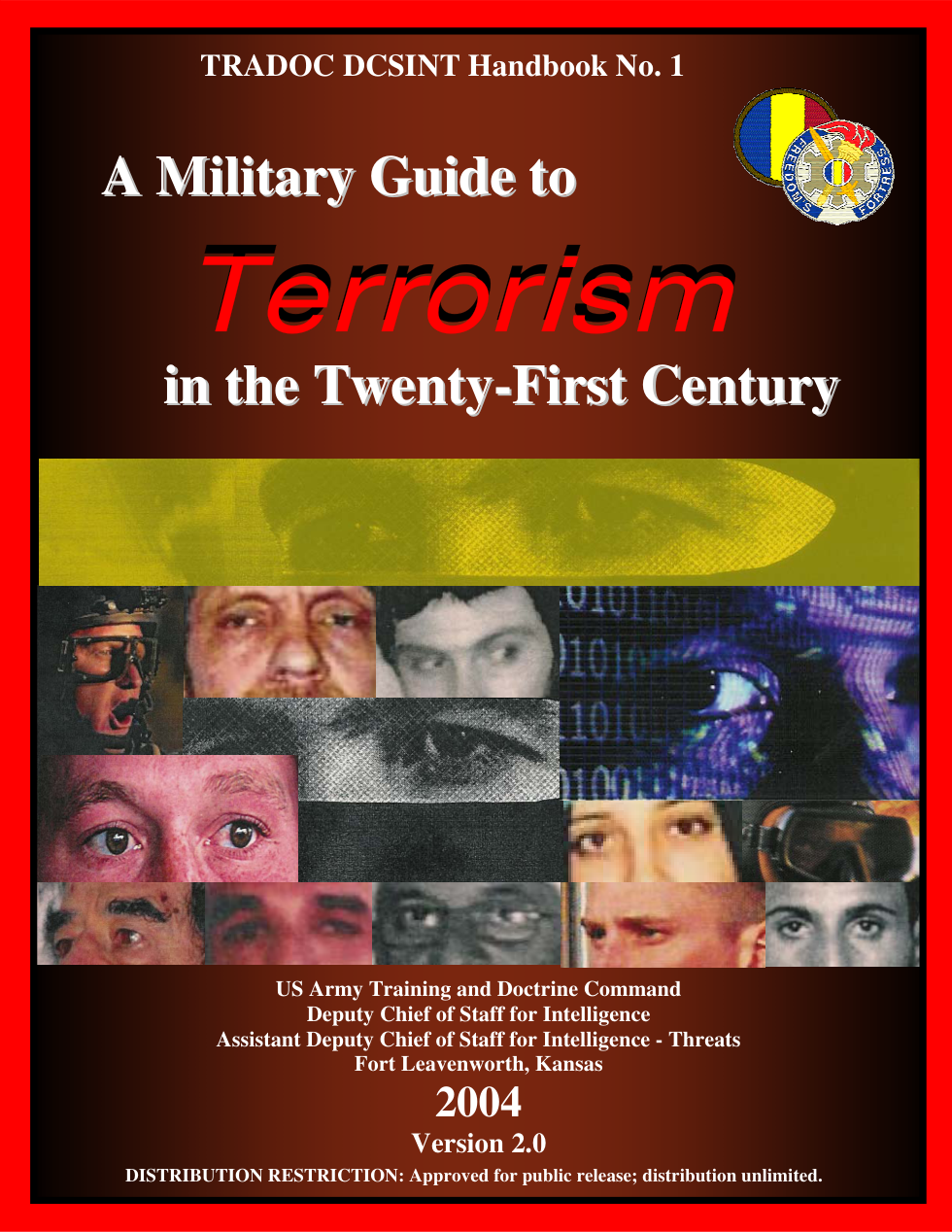 ARMY Military Guide To 21st Cent. Terrorism 2004 364 pgs cover