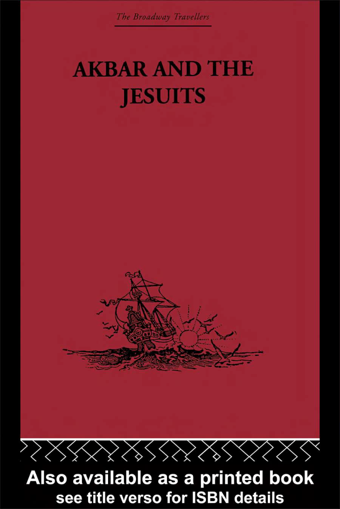 Akbar and the Jesuits cover
